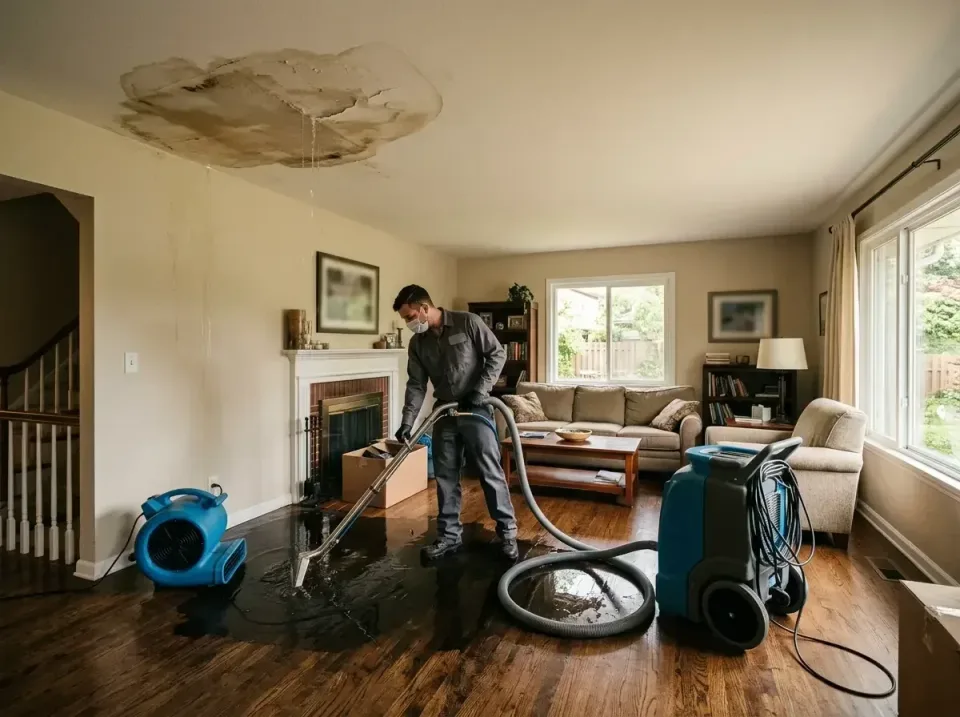 attic-pipe-burst-ceiling-drip-008 — frequently asked questions, Water Damage Restoration & Carpet Care in Oak Hills, OR